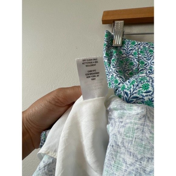 Cami NYC Bia Floral Mini Skirt Women's Turquoise Wallpaper Size: 0 NWT - Picture 8 of 10